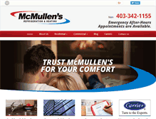 Tablet Screenshot of mcmullens.ca